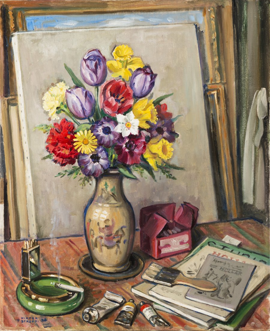 STILL LIFE WITH A BOUQUET