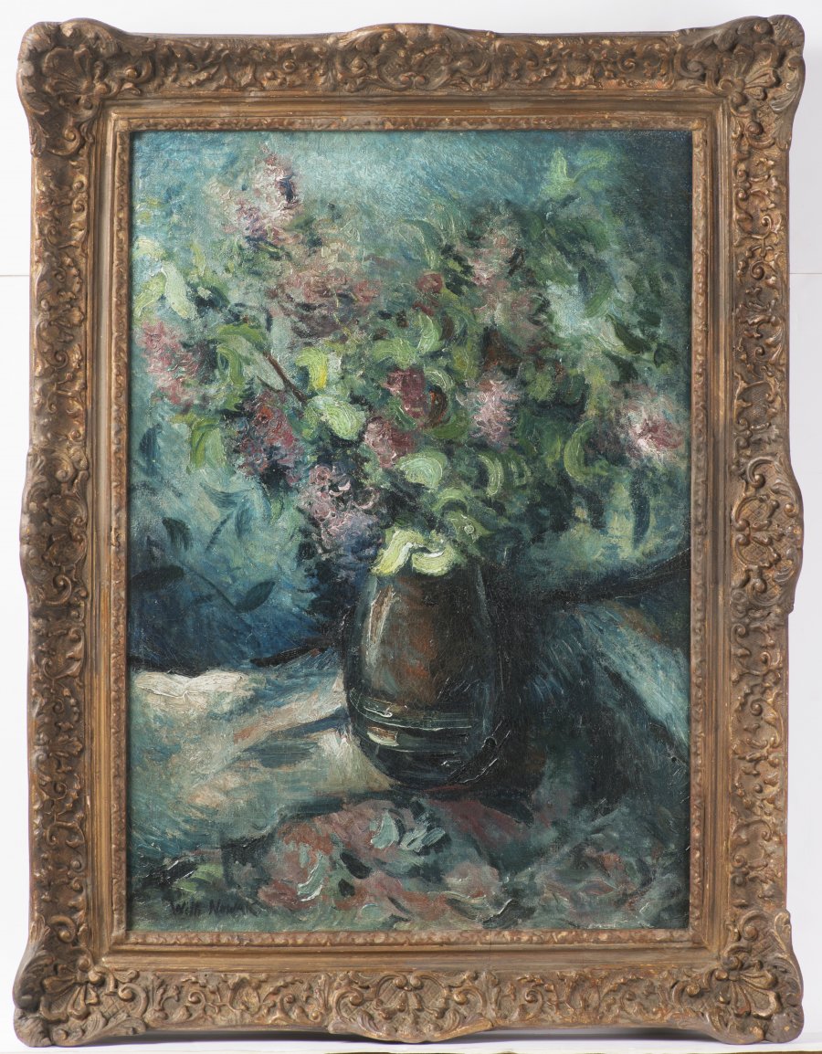 VASE WITH LILACS