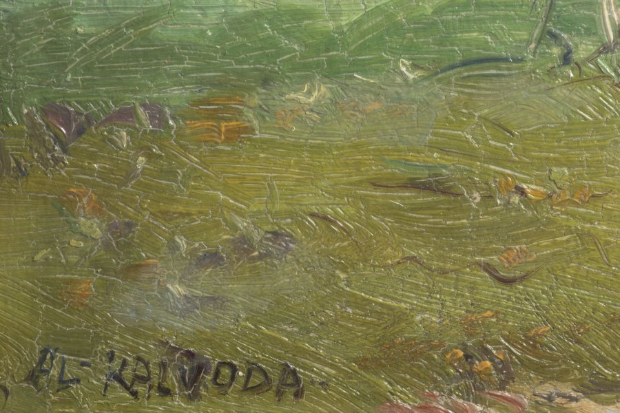LANDSCAPE WITH BIRCHES