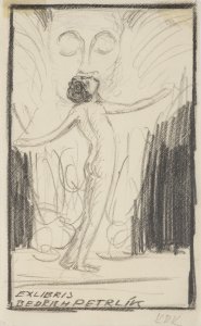 FIVE EX LIBRIS DESIGNS