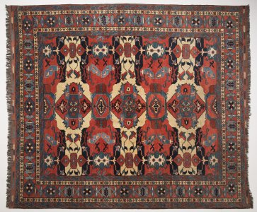 A BAKHTIARI RUG