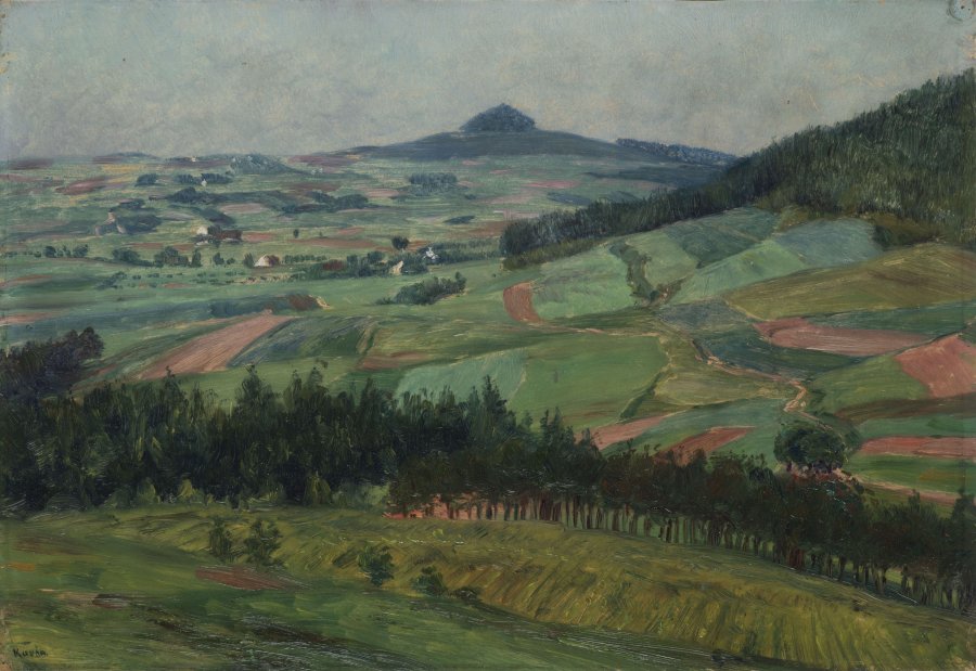 KUMBURK AND LEVÍN SLOPE IN SPRING