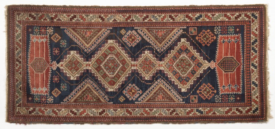 A PAIR OF SHIRVAN RUGS