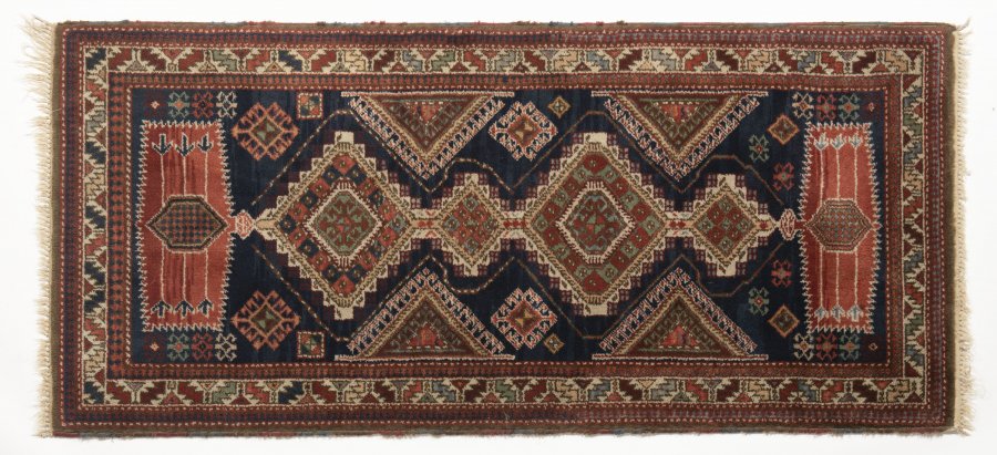 A PAIR OF SHIRVAN RUGS