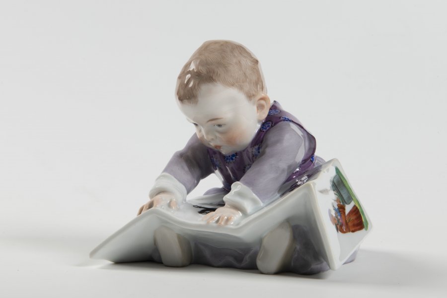 A CHILD WITH A BOOK