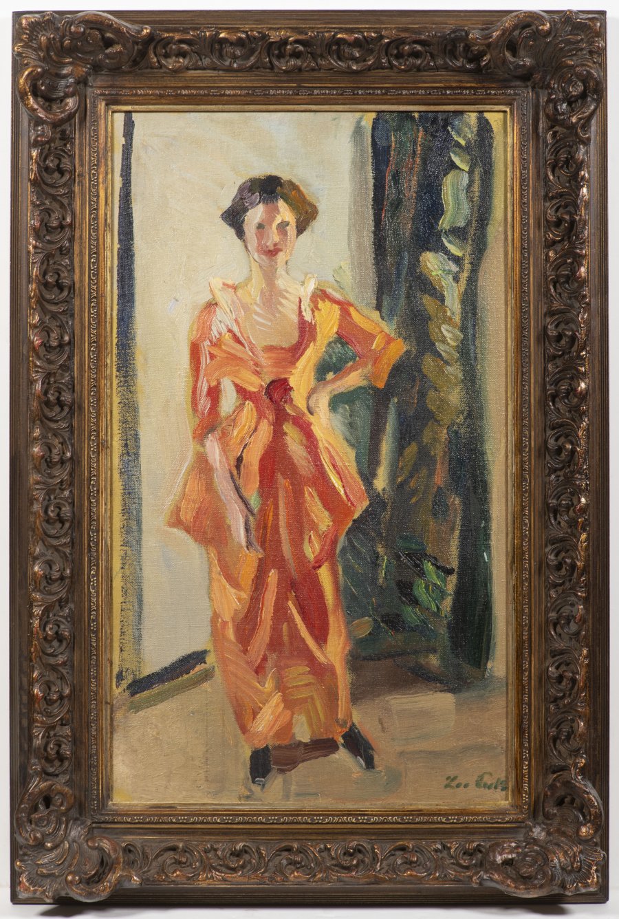 PORTRAIT OF THE LADY IN RED