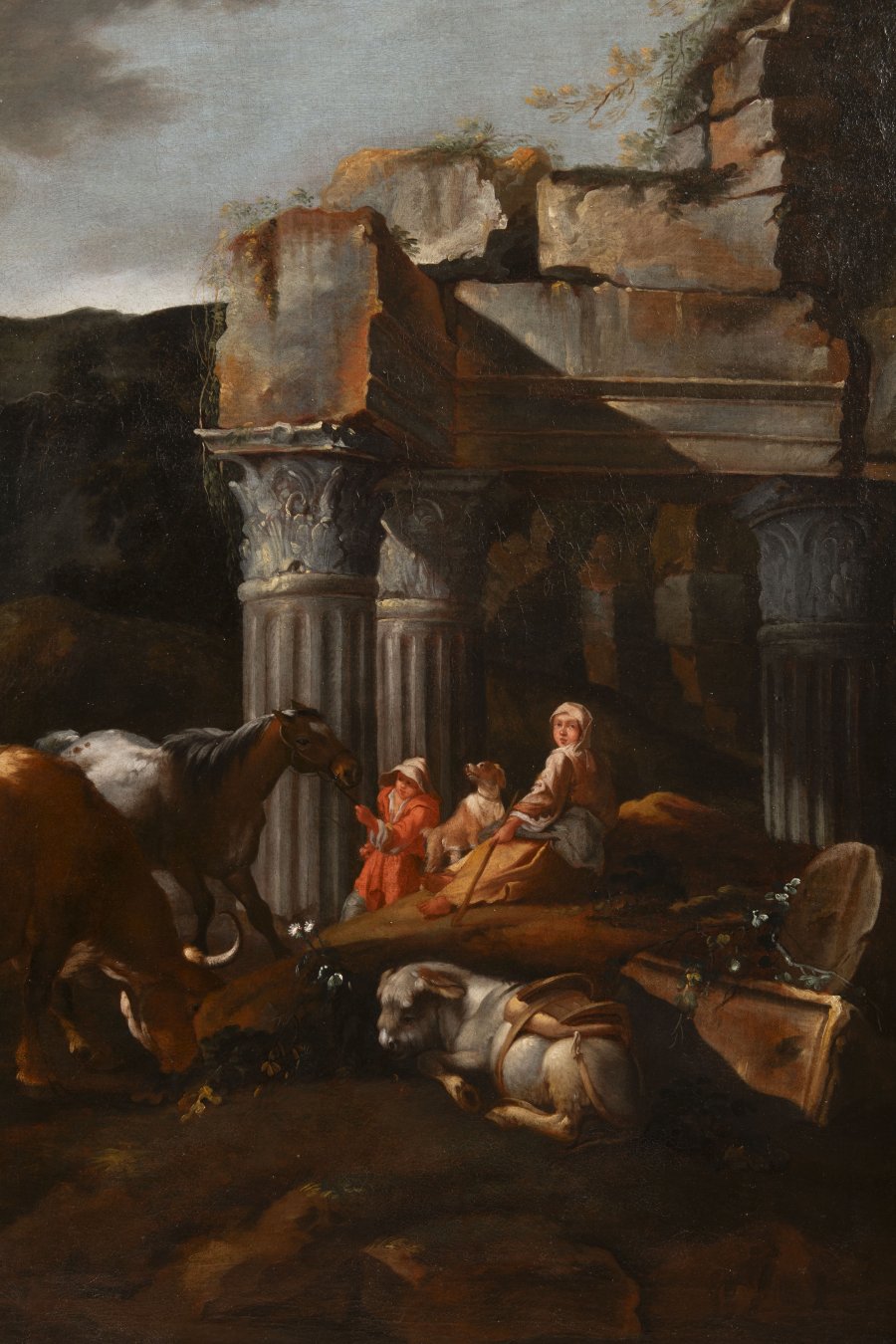 KRAJINA S RUINAMI A ZVÍŘATY