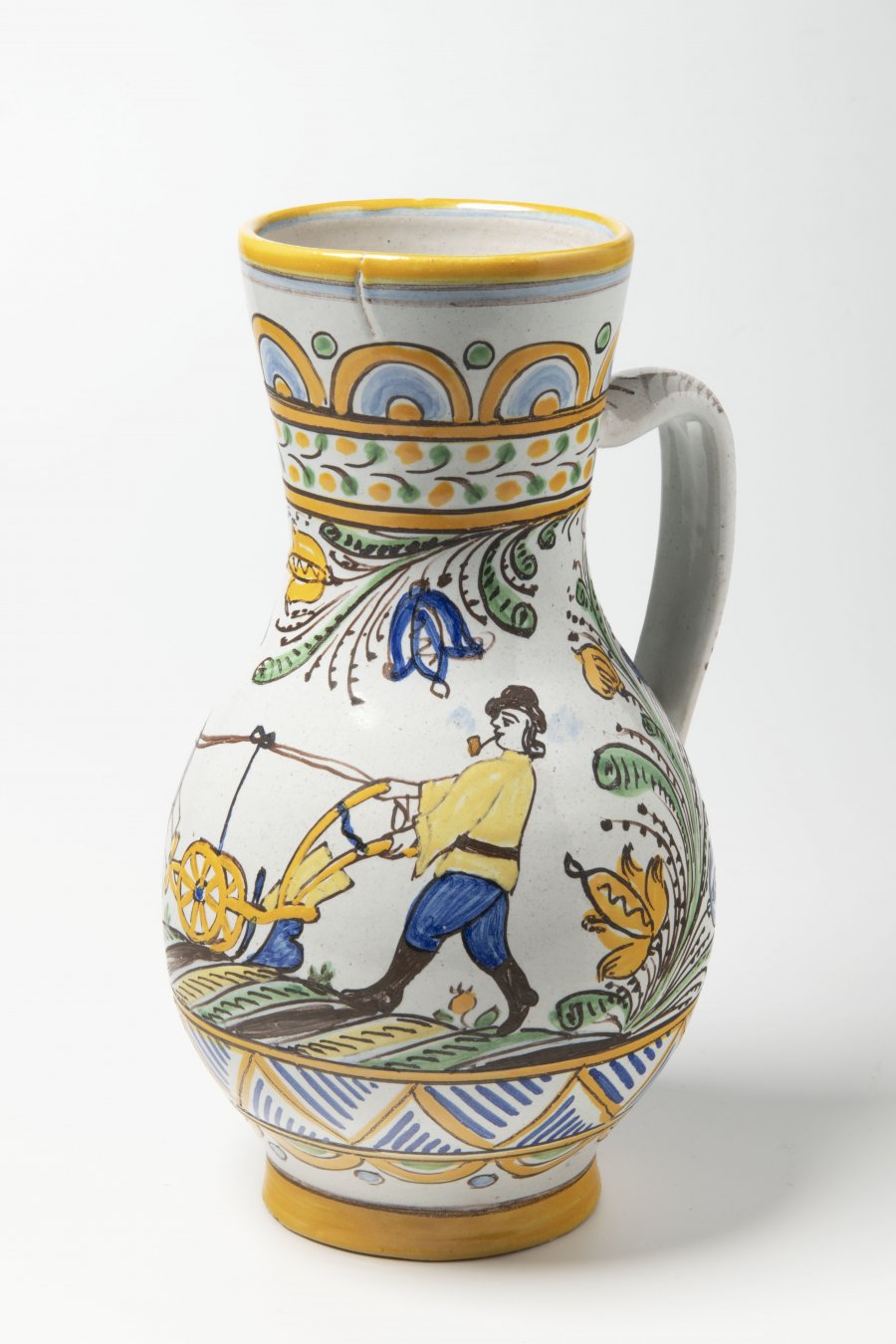 TWO STUPAVA JUGS