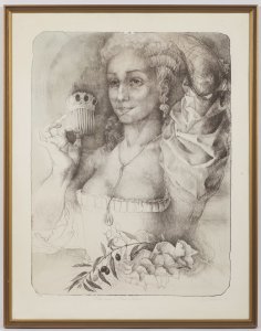LADY WITH A COMB