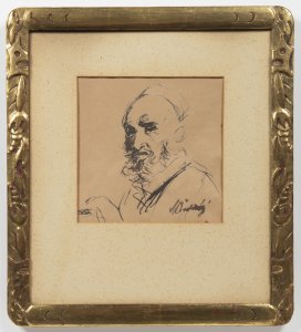 STUDY OF A MAN (PORTRAIT OF VOJTĚCH HYNAIS)