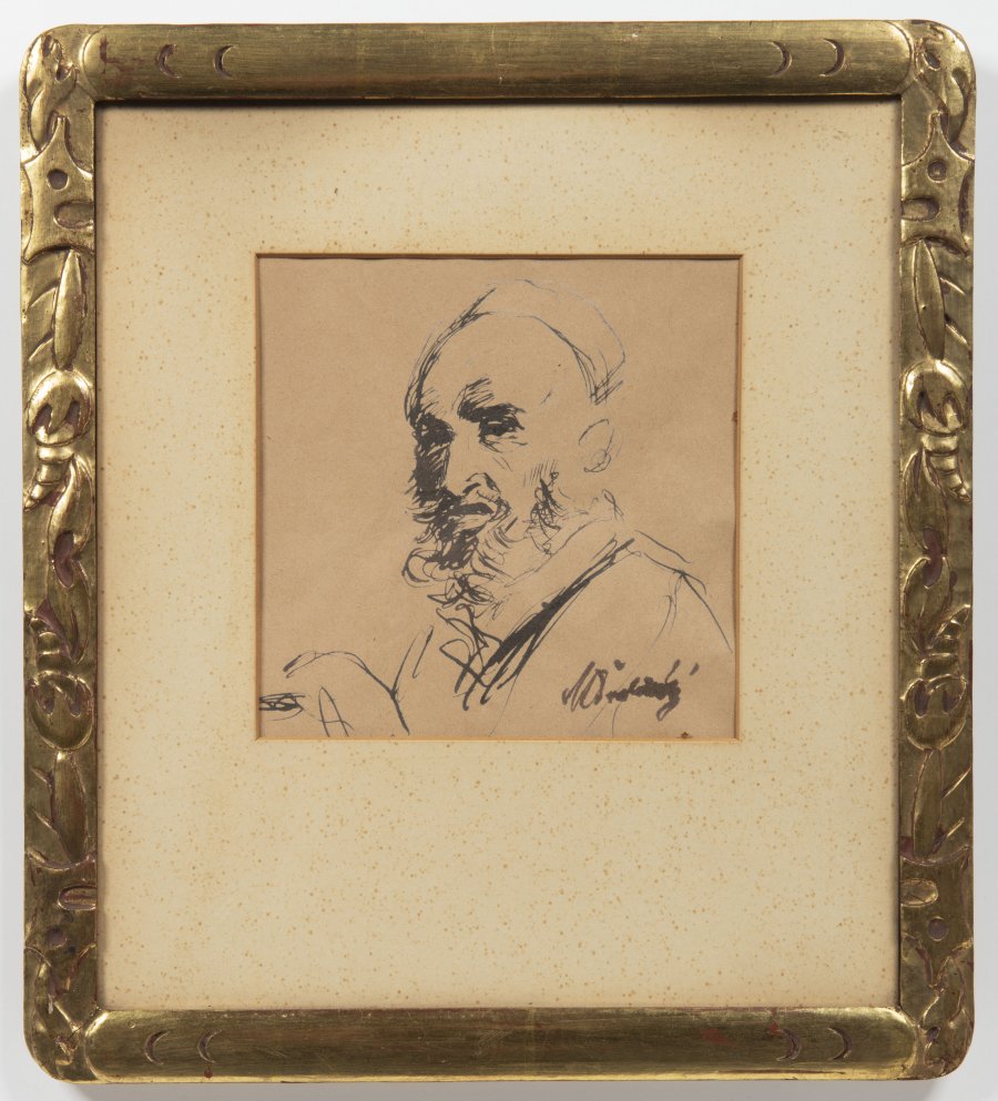 STUDIE MUŽE (PORTRÉT VOJTĚCHA HYNAISE)