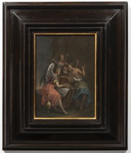 HERMIT WITH THREE ANGELS