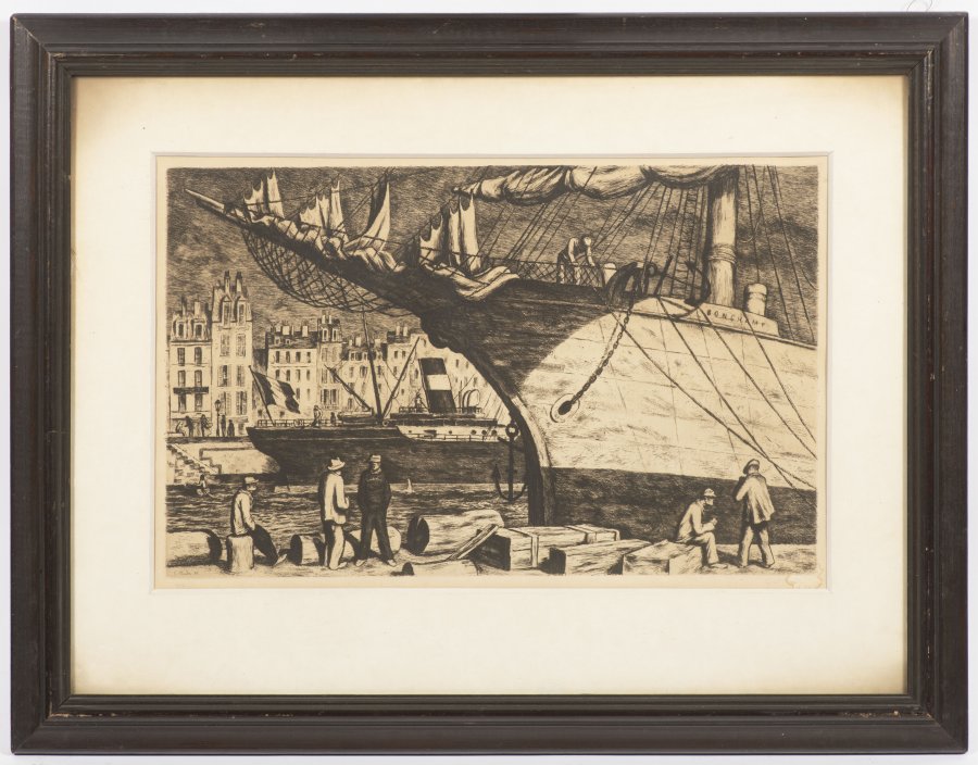 SHIPS IN LE HAVRE