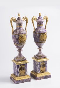 A PAIR OF NEOCLASSICAL VASES