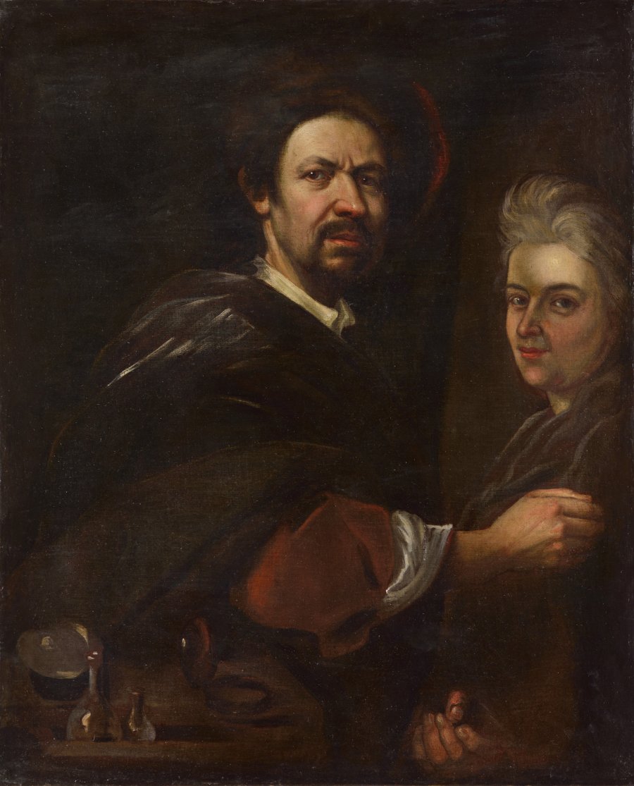 SELF-PORTRAIT WITH WIFE