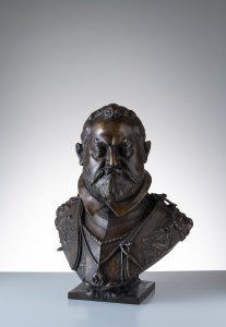 BUST OF EMPEROR RUDOLPH II.