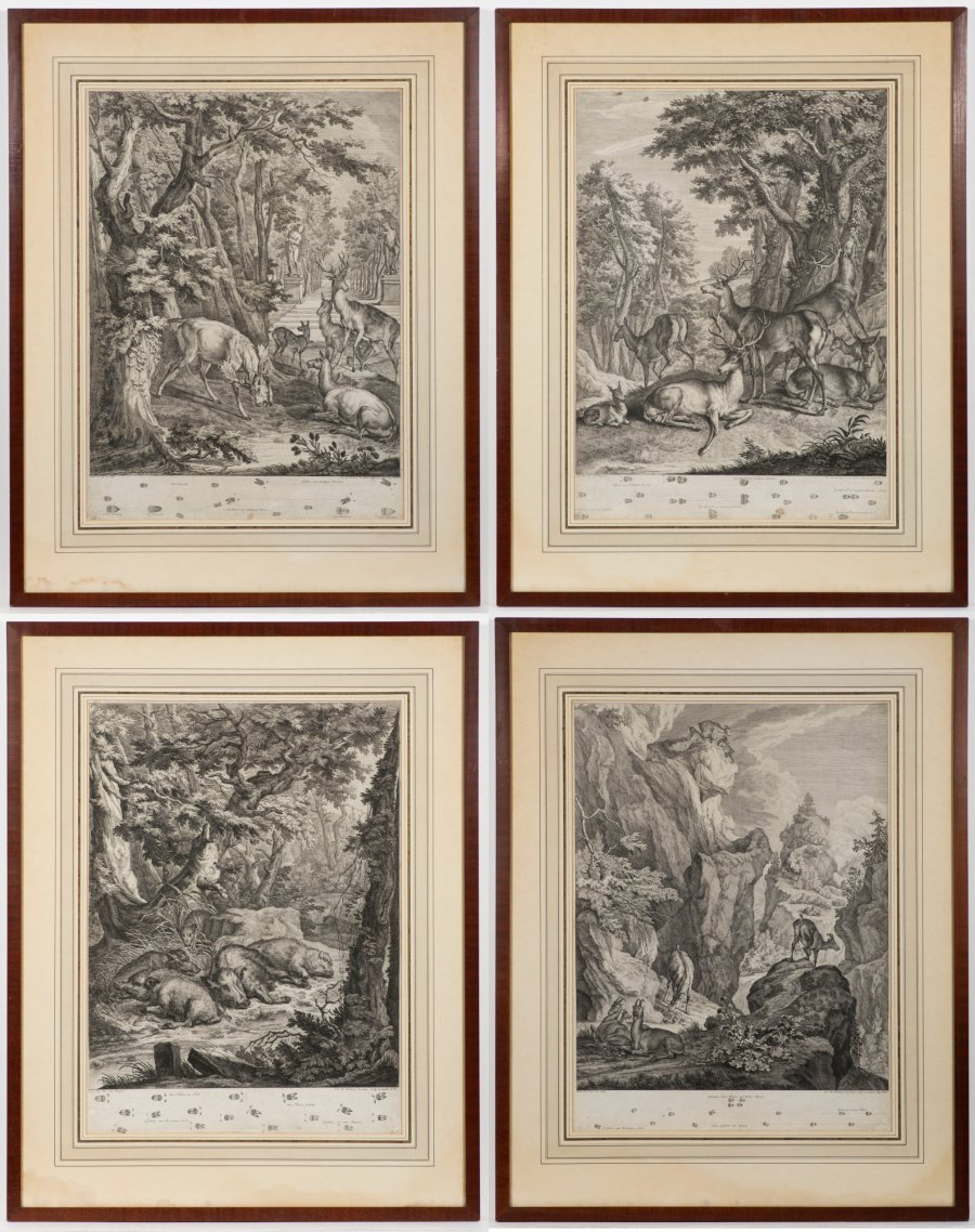 SOUBOR ČTYŘ GRAFIK