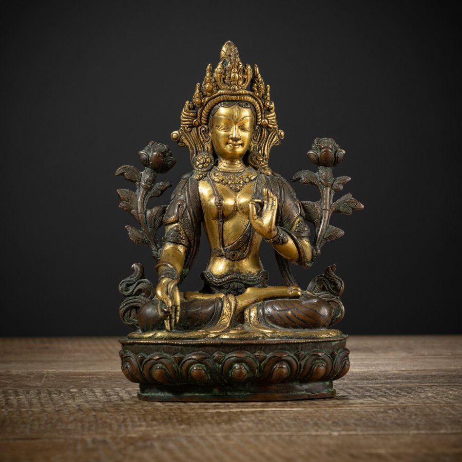 BRONZ TIBET – BÍLÁ TÁRA