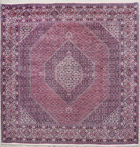 SQUARE SHAPE BIDJAR PERSIAN CARPET