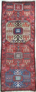 ANTIQUE CAUCASUS "CHAJLÍ" RUG