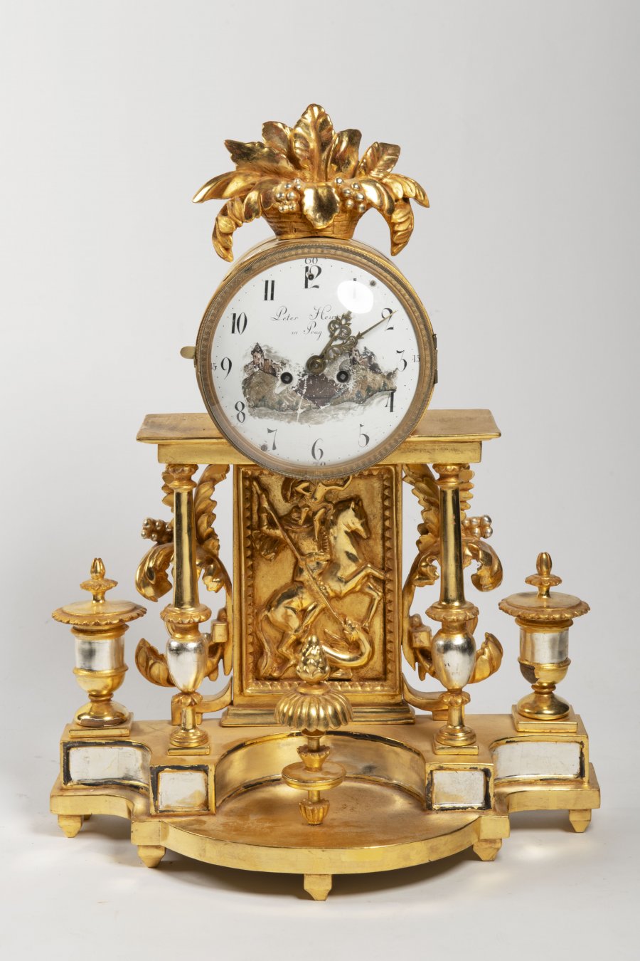 KLASICISTNÍ STOLNÍ HODINY