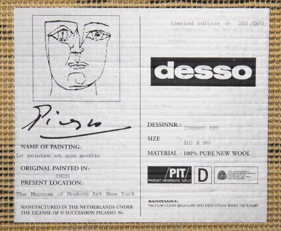 KOBEREC PABLO PICASSO - LE PEINTRE ET SON MODÉLE