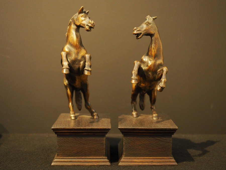 A Pair of Horse Statues