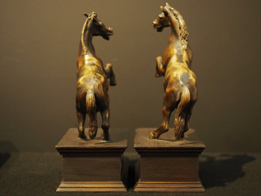 A Pair of Horse Statues