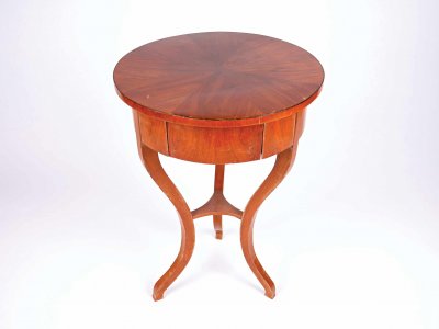 ROUND SIDE TABLE BIEDERMEIER