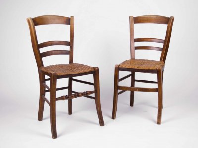 A PAIR OF FRENCH CHAIRS