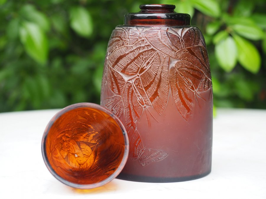 Glasflakon Lalique 
