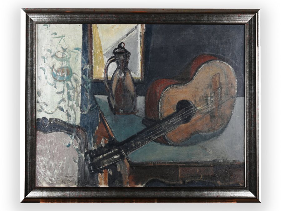 STILL LIFE WITH A GUITAR