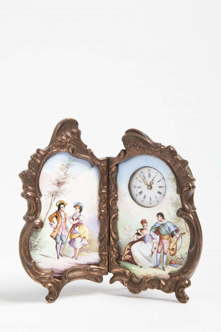 MINIATURE CLOCK IN ROCOCO STYLE