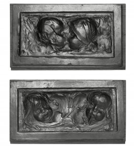 TWO FIGURATIVE RELIEFS
