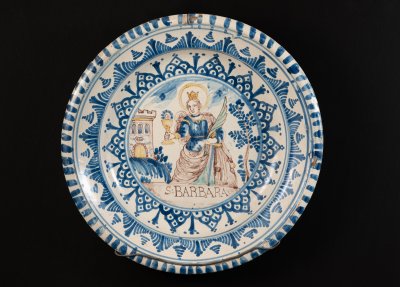 FAIENCE PLATE