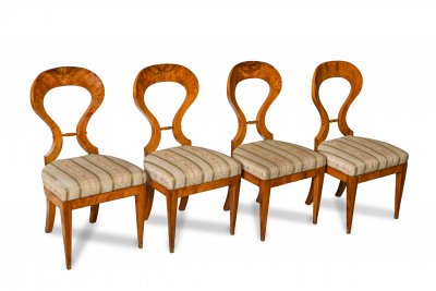 SET OF CHAIRS FROM THE BIEDERMEIER PERIOD