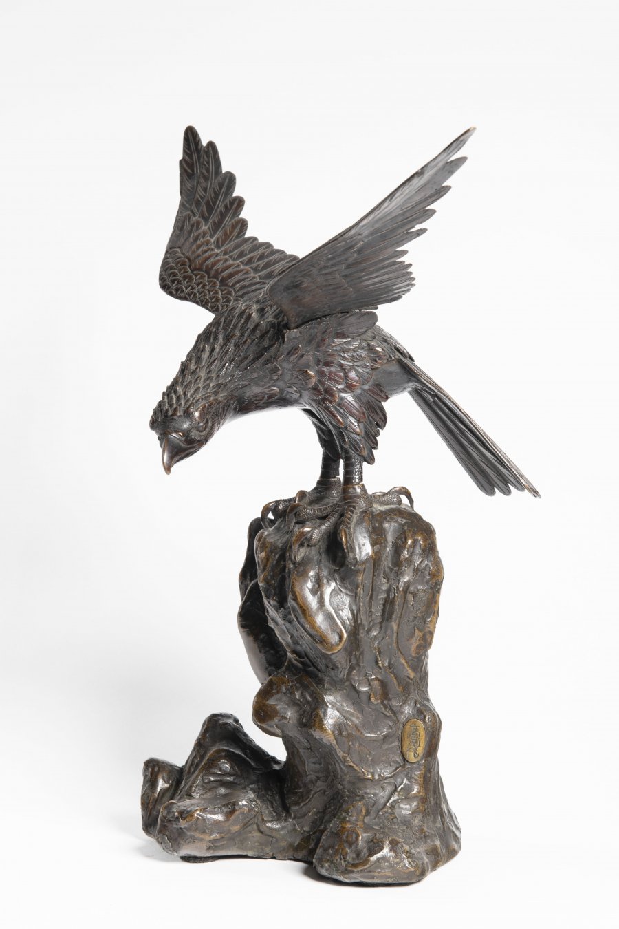 BRONZE SIGNED EAGLE – JAPAN