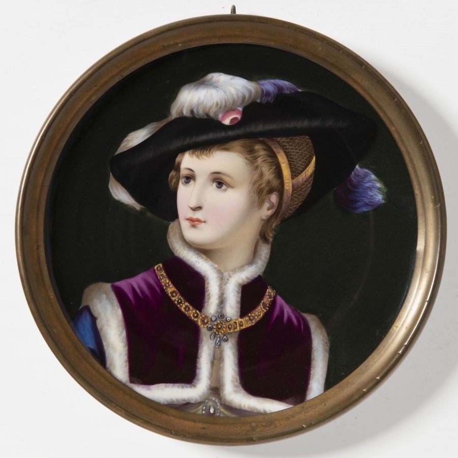 NÁSTĚNNÝ PORTRÉTNÍ TALÍŘ