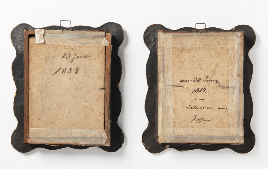 PÁROVÉ RELIÉFNÍ PORTRÉTNÍ MINIATURY