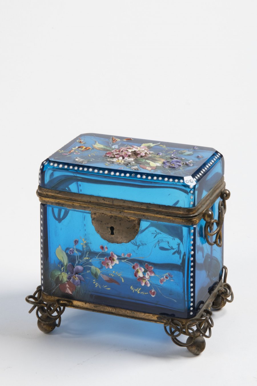 SKLENĚNÁ ŠPERKOVNICE