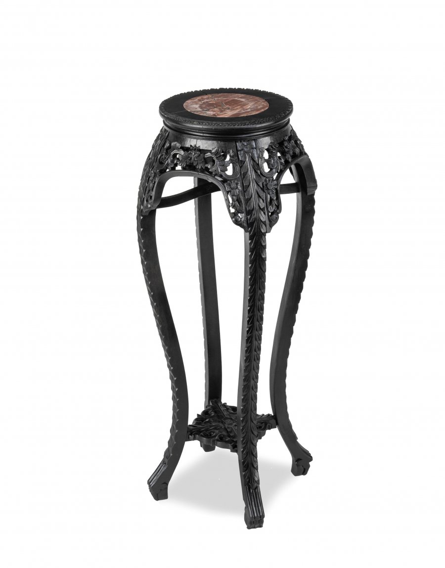 HIGH ORIENTAL TABLE WITH MARBLE