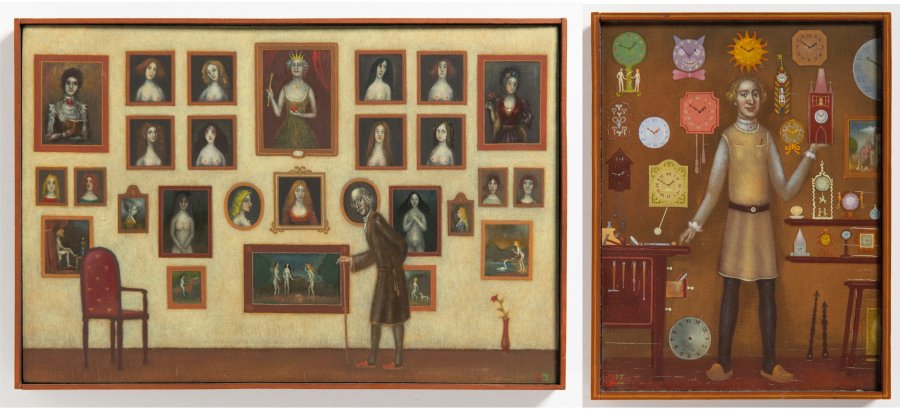 AT THE CLOCKMAKER'S - THE OLD BACHELOR'S GALLERY